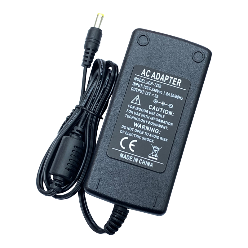 桌面式12V3A可调压电源适配器